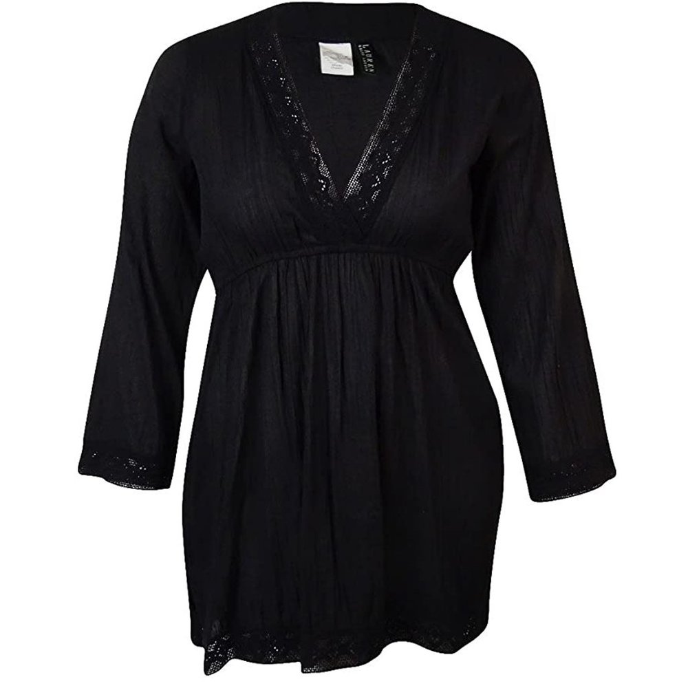NWT Ralph Lauren Crushed Chelsea Tunic Cover-up
